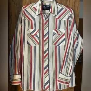 Vintage Wrangler Men’s Pearl Snap Shirt